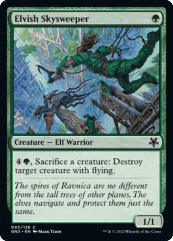 Elvish Skysweeper [Game Night: Free-for-All] - MTG Single