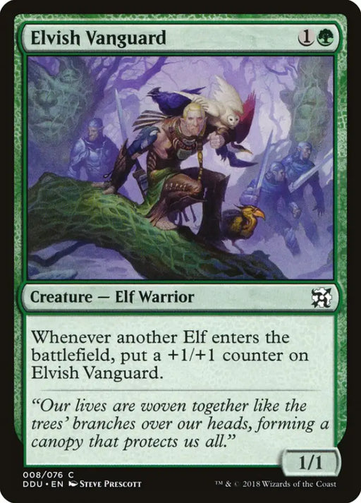 Elvish Vanguard [Duel Decks: Elves vs. Inventors] - MTG Single