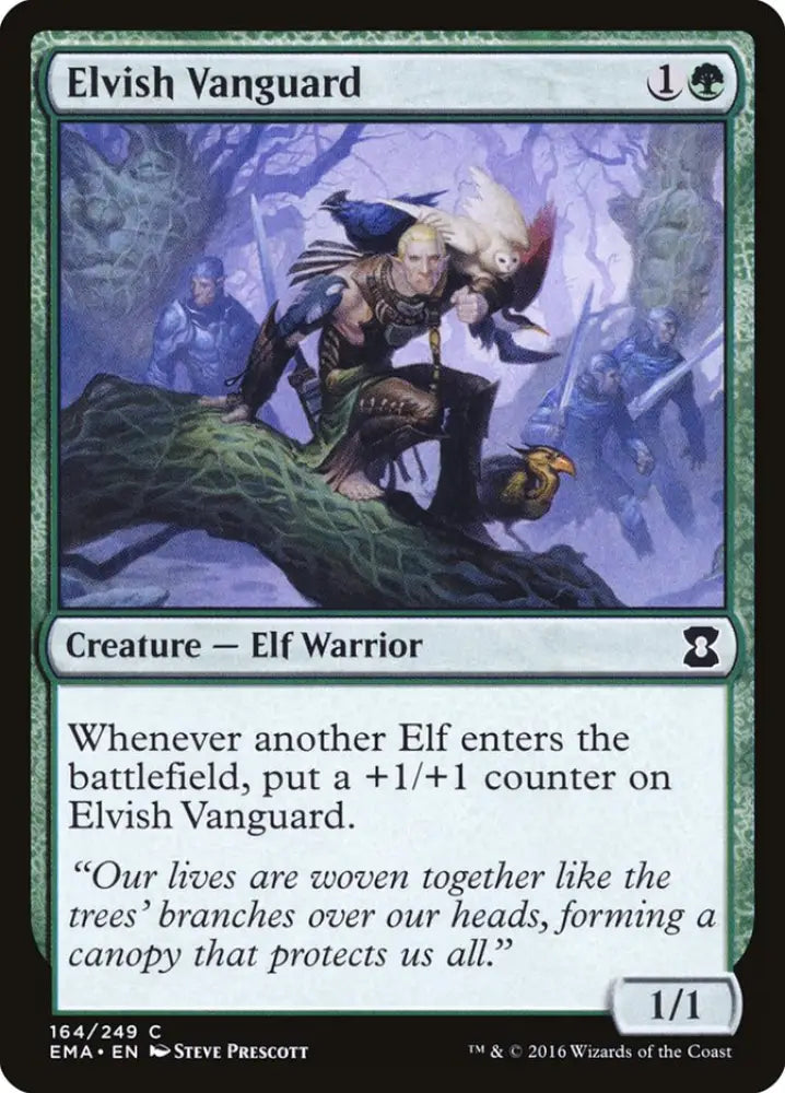 Elvish Vanguard [Eternal Masters] - MTG Single