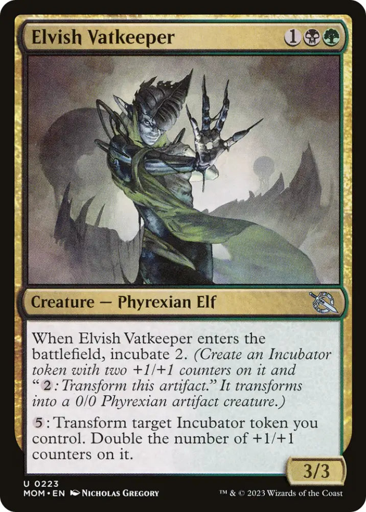 Elvish Vatkeeper [March of the Machine] - MTG Single