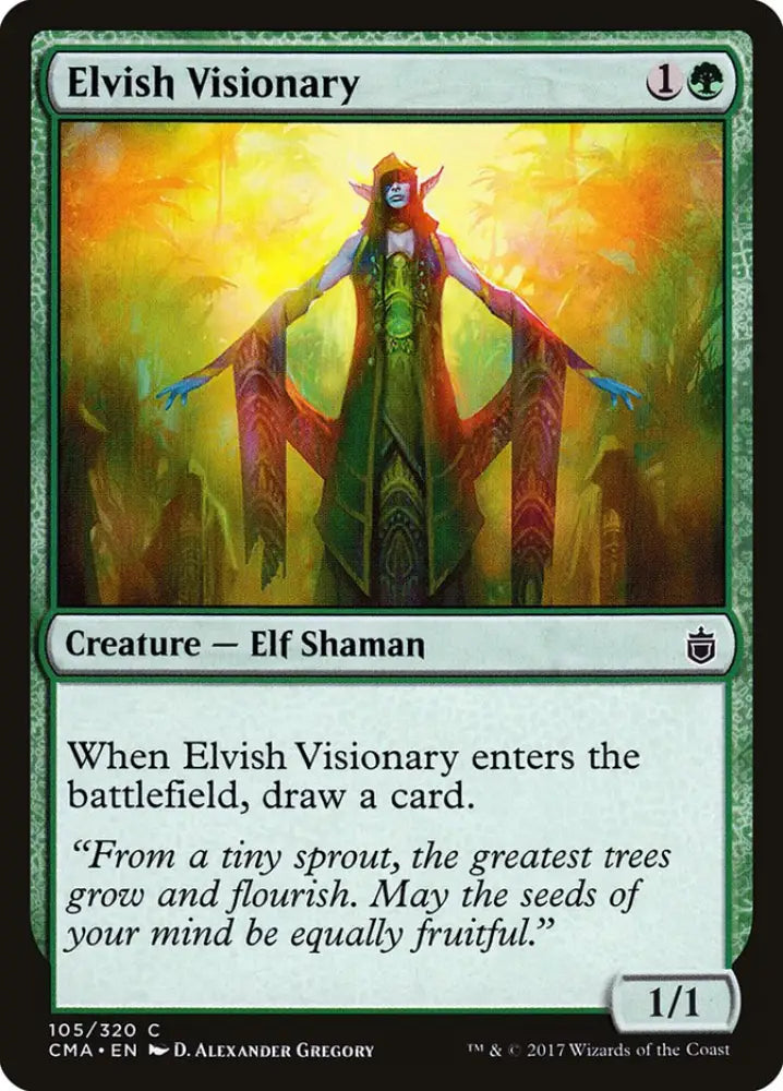 Elvish Visionary [Commander Anthology] - MTG Single