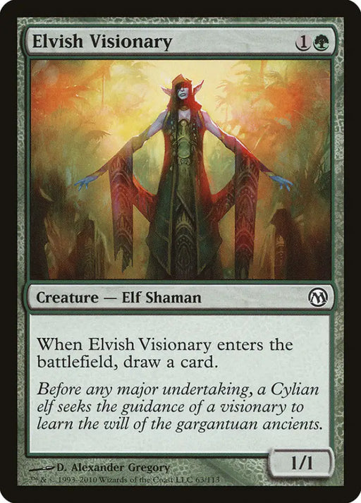 Elvish Visionary [Duels of the Planeswalkers] - MTG Single