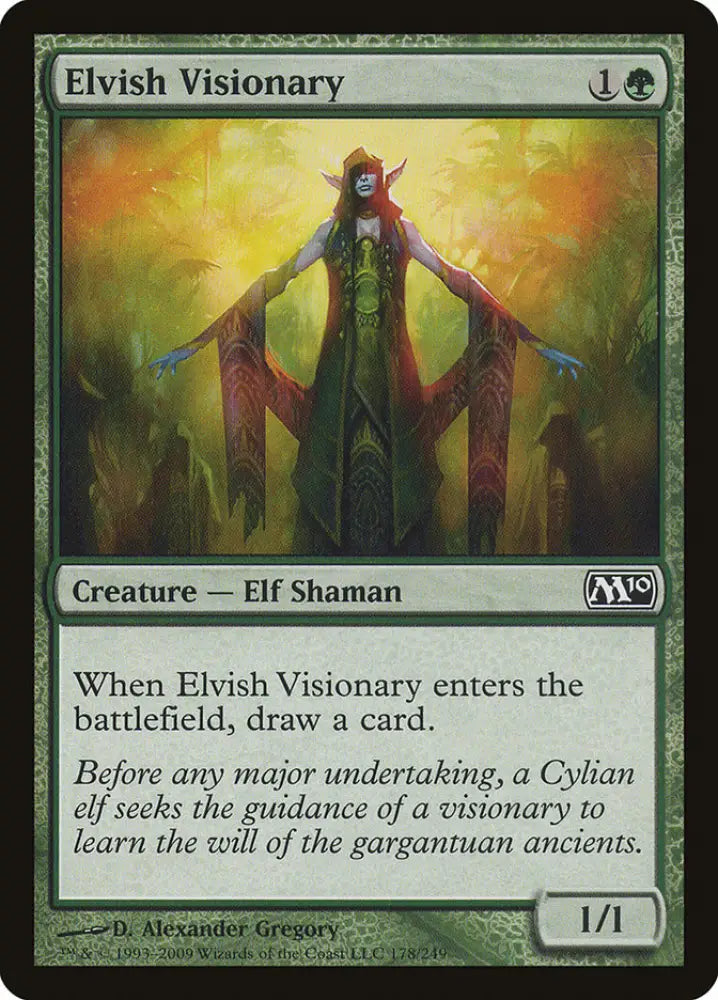 Elvish Visionary [Magic 2010] - MTG Single