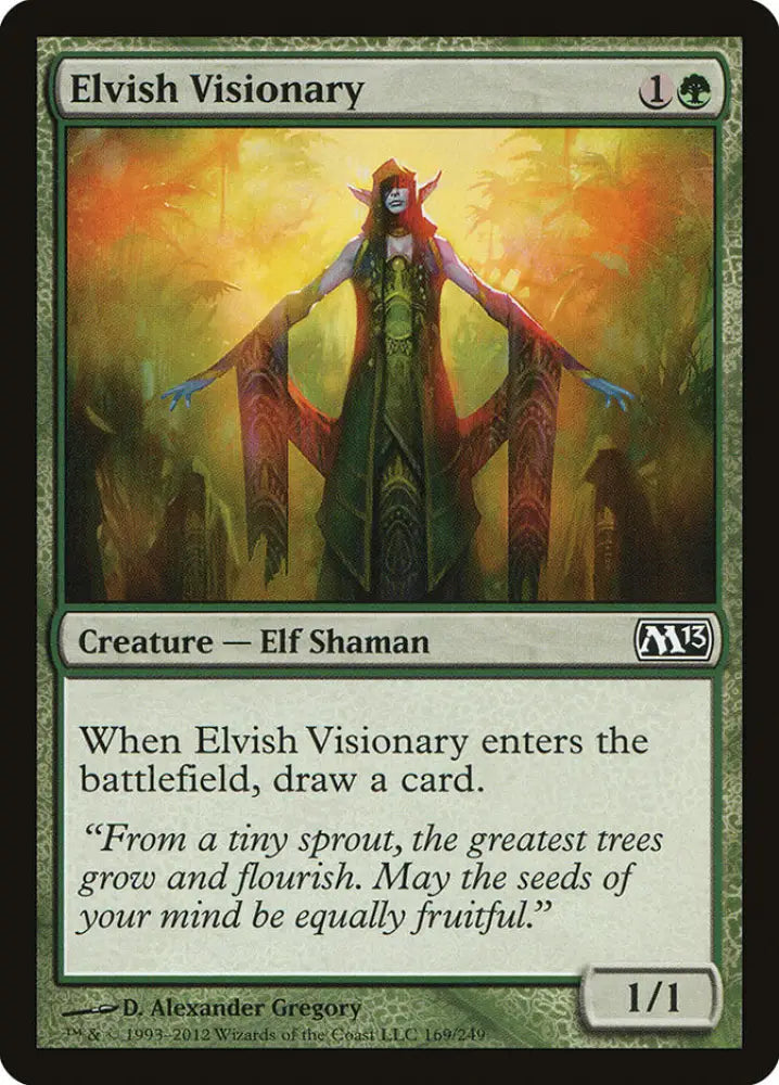 Elvish Visionary [Magic 2013] - MTG Single