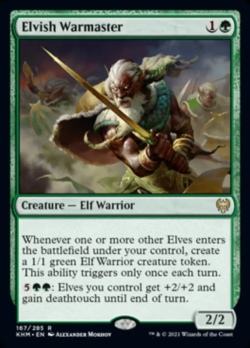 Elvish Warmaster [Kaldheim] - MTG Single
