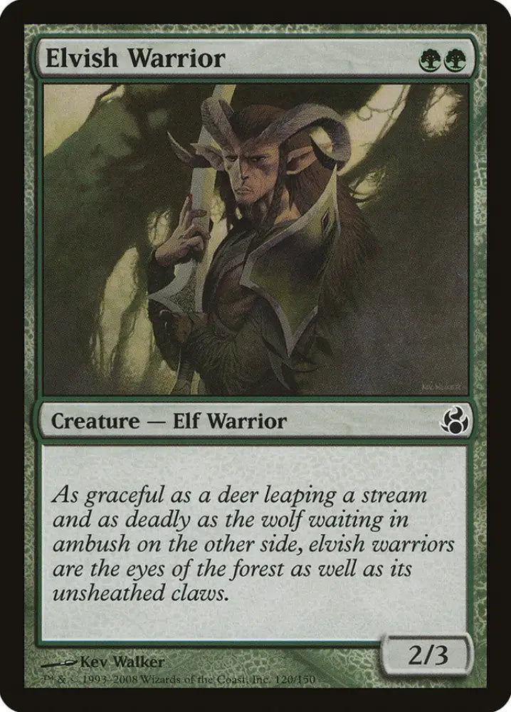 Elvish Warrior [Morningtide] - MTG Single