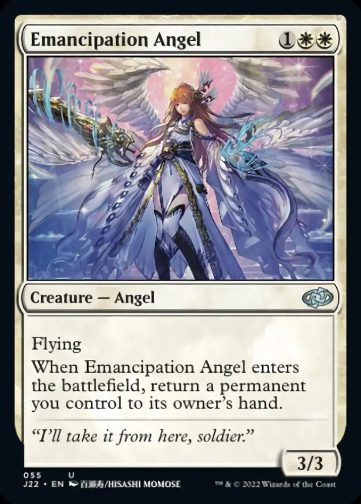Emancipation Angel [Jumpstart 2022] - MTG Single