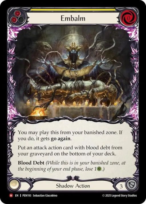 Embalm (Yellow) (PEN193) [Compendium of Rathe]