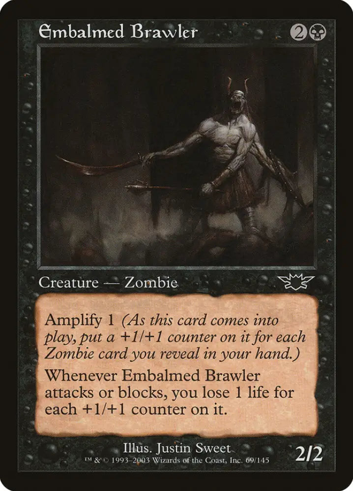 Embalmed Brawler [Legions] - MTG Single