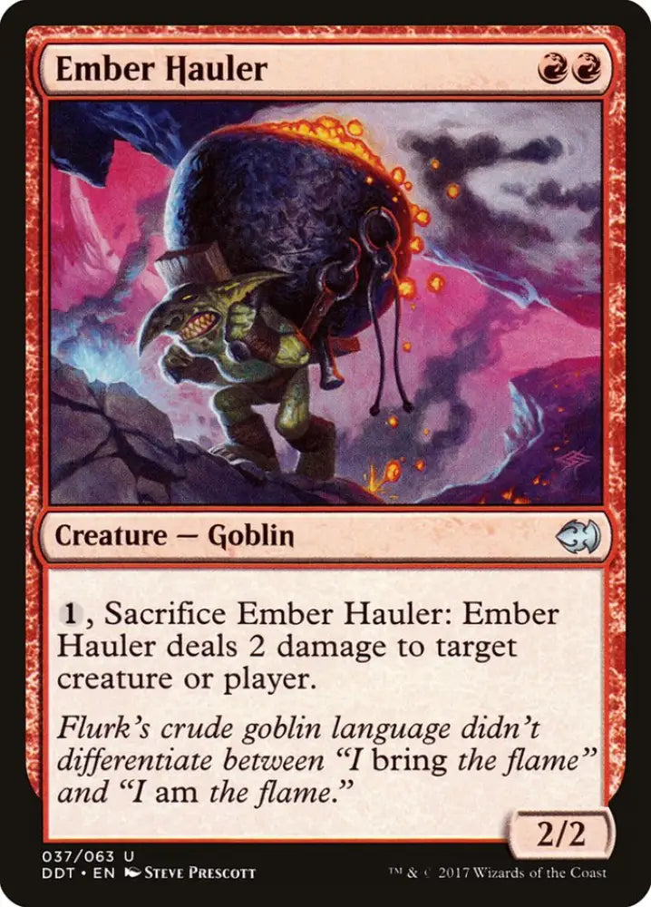 Ember Hauler [Duel Decks: Merfolk vs. Goblins] - MTG Single