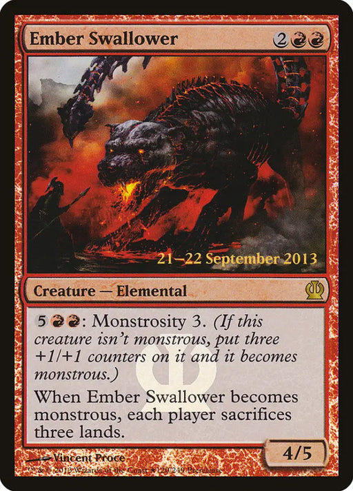 Ember Swallower [Theros Prerelease Promos] - MTG Single