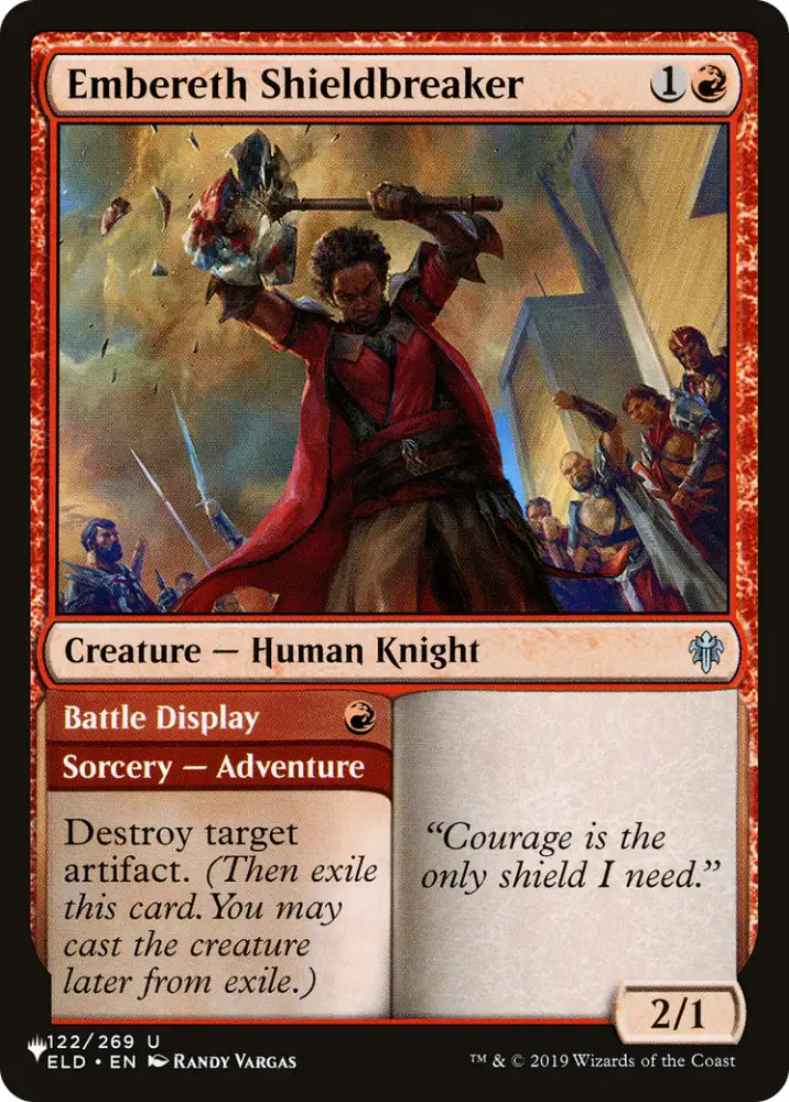 Embereth Shieldbreaker [The List] - MTG Single