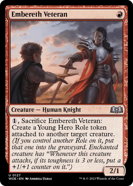 Embereth Veteran [Wilds of Eldraine] - MTG Single
