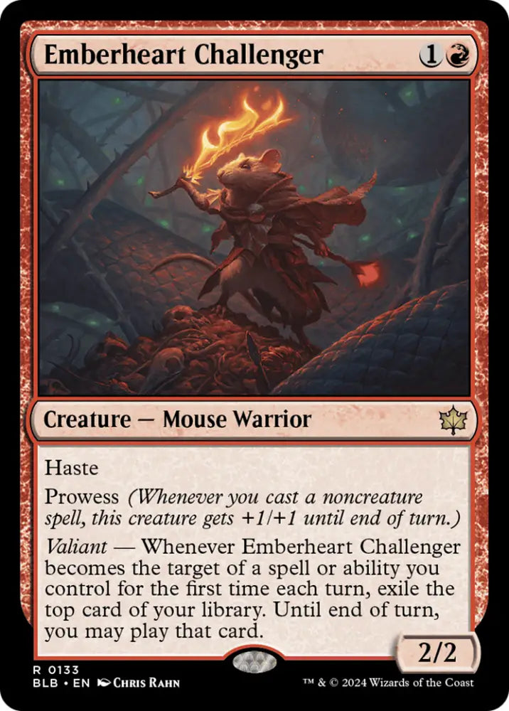 Emberheart Challenger [Bloomburrow] - MTG Single