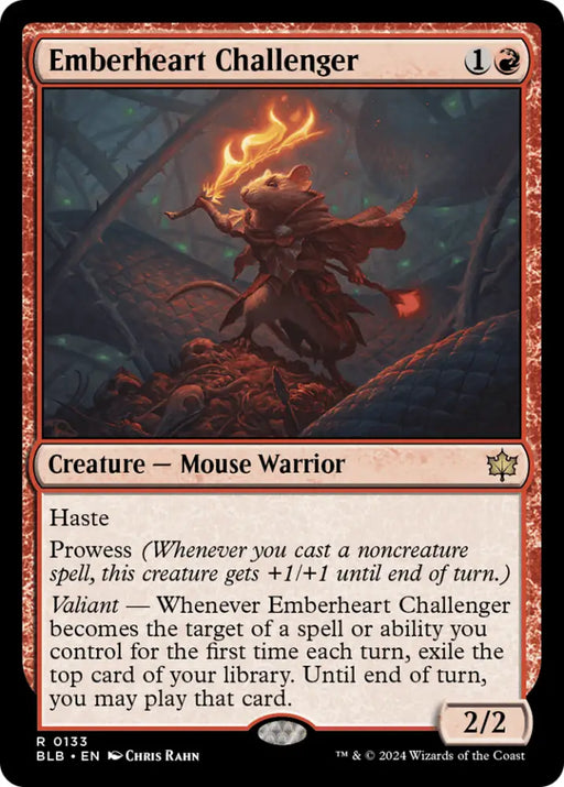 Emberheart Challenger [Bloomburrow] - MTG Single