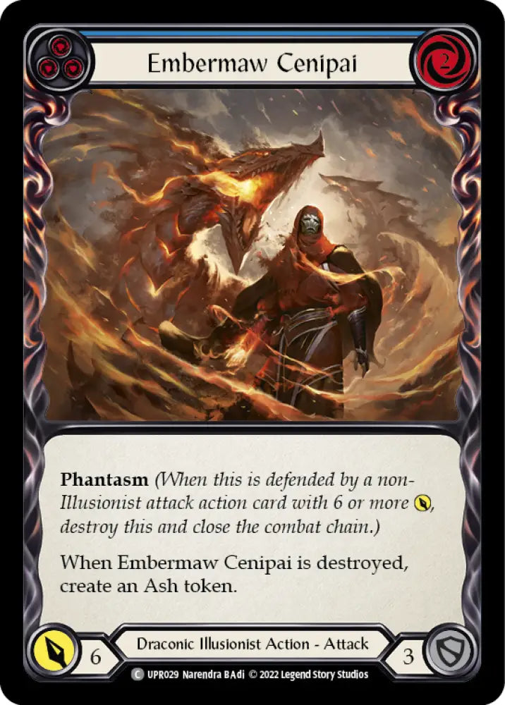 Embermaw Cenipai (Blue) [Uprising] - Flesh And Blood Single