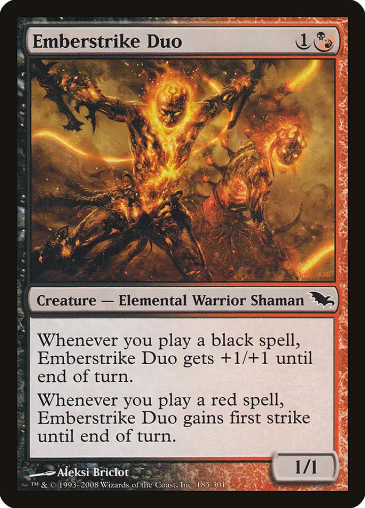 Emberstrike Duo [Shadowmoor] - MTG Single