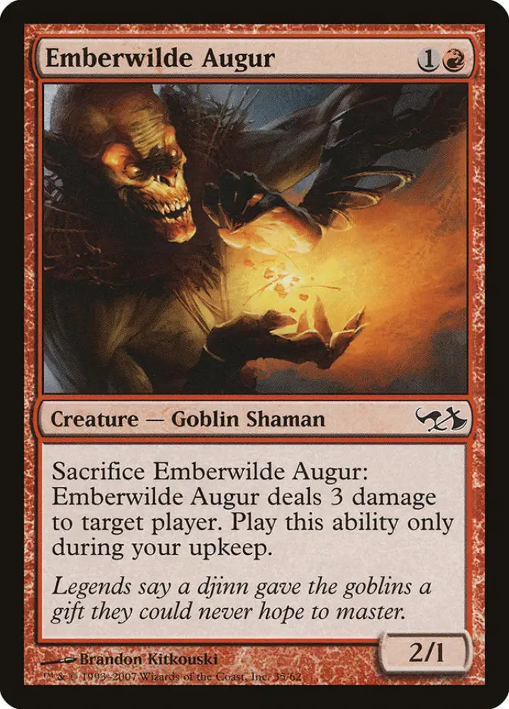 Emberwilde Augur [Duel Decks: Elves vs. Goblins] - MTG Single
