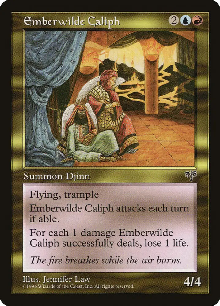 Emberwilde Caliph [Mirage] - MTG Single