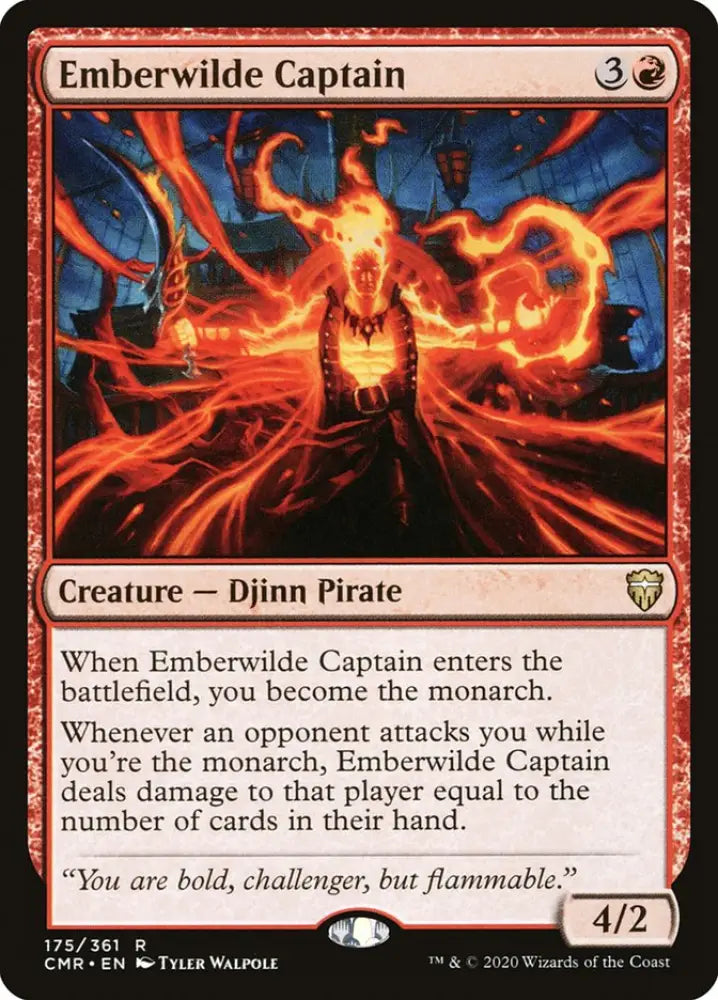 Emberwilde Captain [Commander Legends] - MTG Single