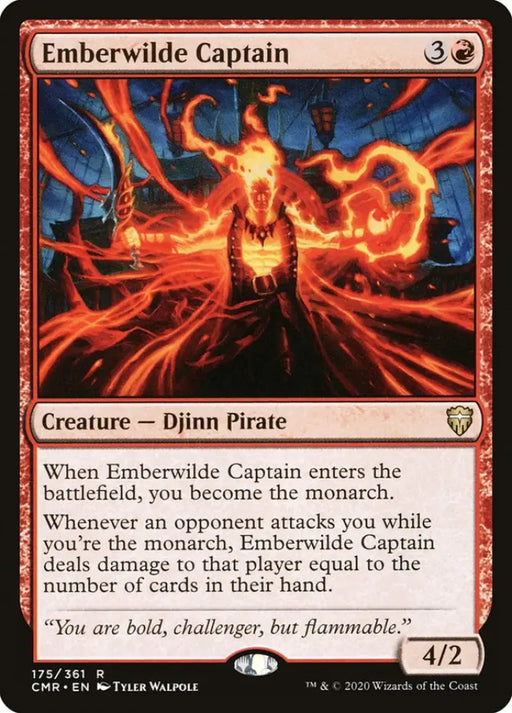 Emberwilde Captain [Commander Legends] - MTG Single