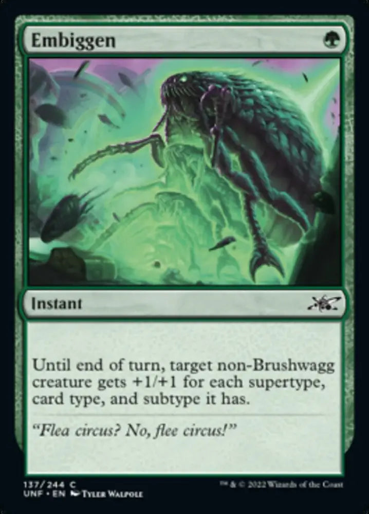 Embiggen [Unfinity] - MTG Single