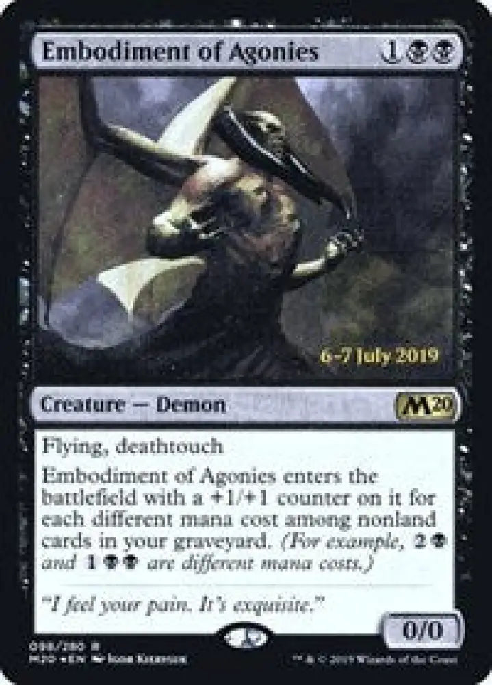 Embodiment of Agonies (98) [Prerelease Cards]