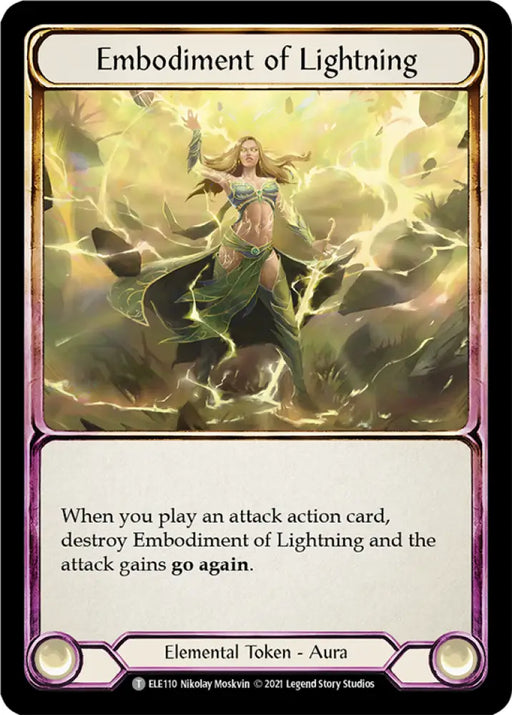 Embodiment of Earth // Embodiment of Lightning [Tales of Aria Unlimited] Unlimited Normal - Flesh And Blood Single