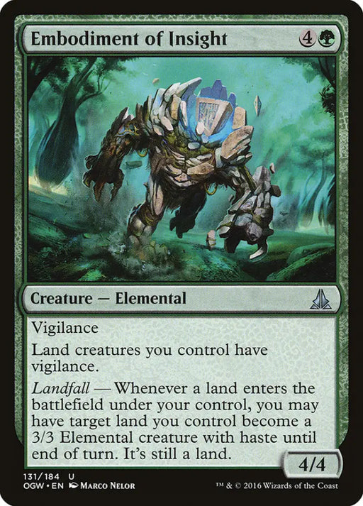 Embodiment of Insight [Oath of the Gatewatch] - MTG Single