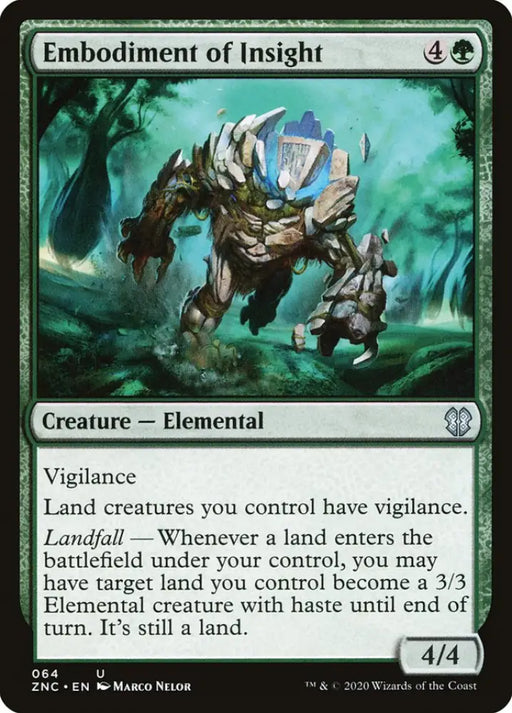 Embodiment of Insight [Zendikar Rising Commander] - MTG Single