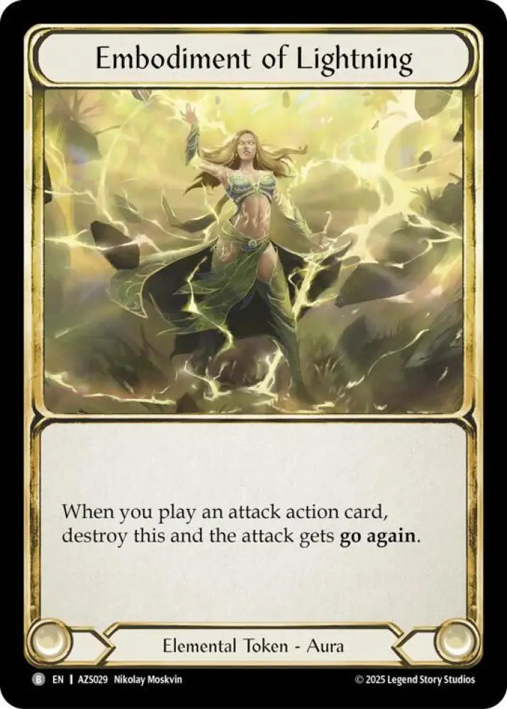 Embodiment Of Lightning (AZS029) [Armory Deck: Zyggy]