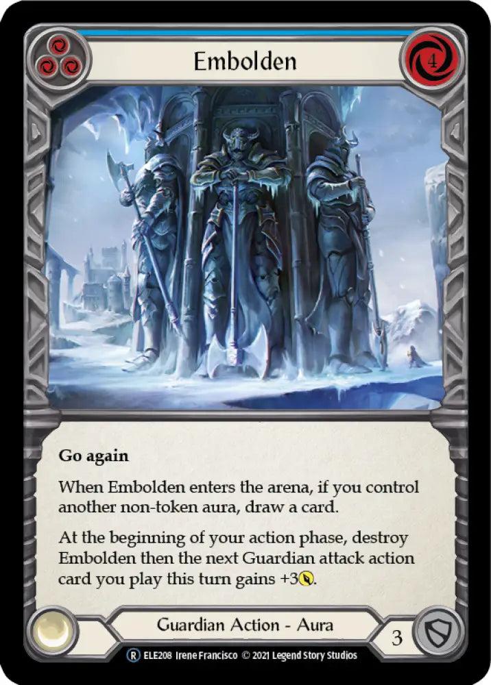 Embolden (Blue) [Tales of Aria Unlimited] Unlimited Normal - Flesh And Blood Single