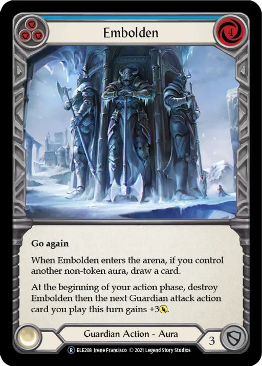 Embolden (Blue) [Tales of Aria Unlimited] Unlimited Normal - Flesh And Blood Single