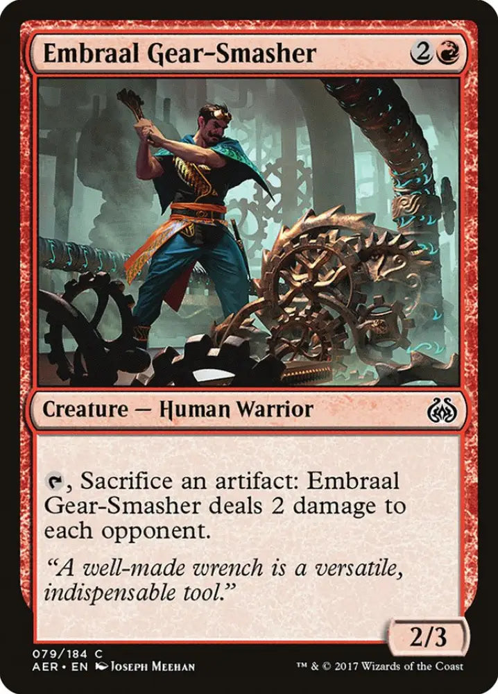 Embraal Gear-Smasher [Aether Revolt] - MTG Single