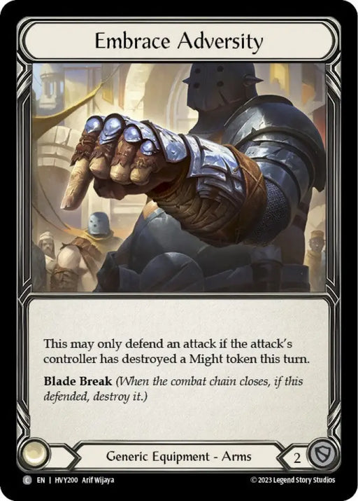 Embrace Adversity [Heavy Hitters] - Flesh And Blood Single