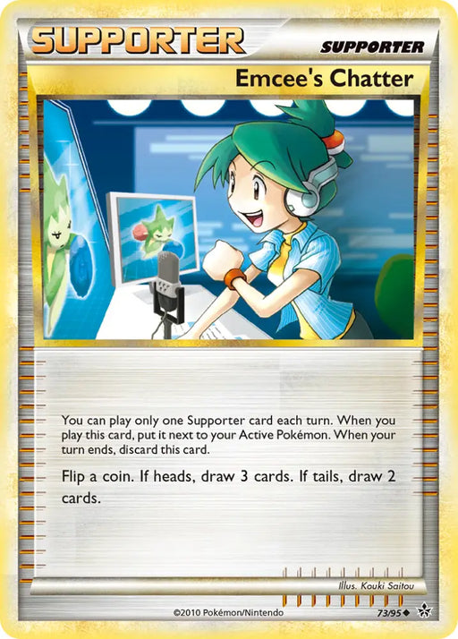 Emcee’s Chatter (73/95) [HeartGold & SoulSilver: Unleashed] - Pokemon Single