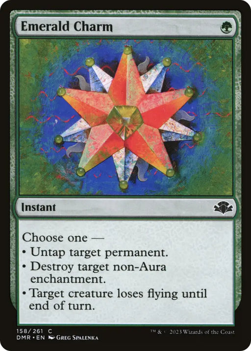 Emerald Charm [Dominaria Remastered] - MTG Single