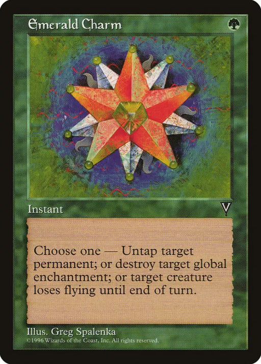 Emerald Charm [Visions] - MTG Single