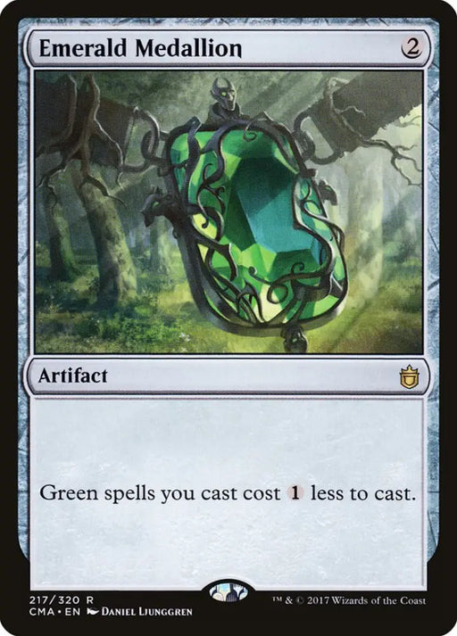 Emerald Medallion [Commander Anthology] - MTG Single