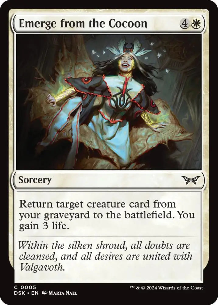 Emerge from the Cocoon [Duskmourn: House of Horror] - MTG Single