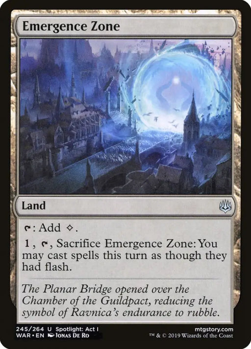 Emergence Zone [War of the Spark] - MTG Single