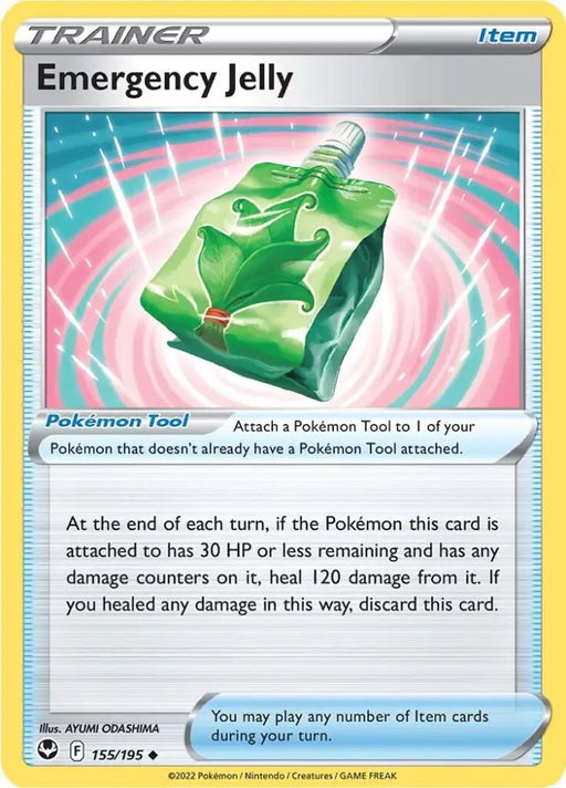 Emergency Jelly (155/195) [Sword & Shield: Silver Tempest] - Pokemon Single