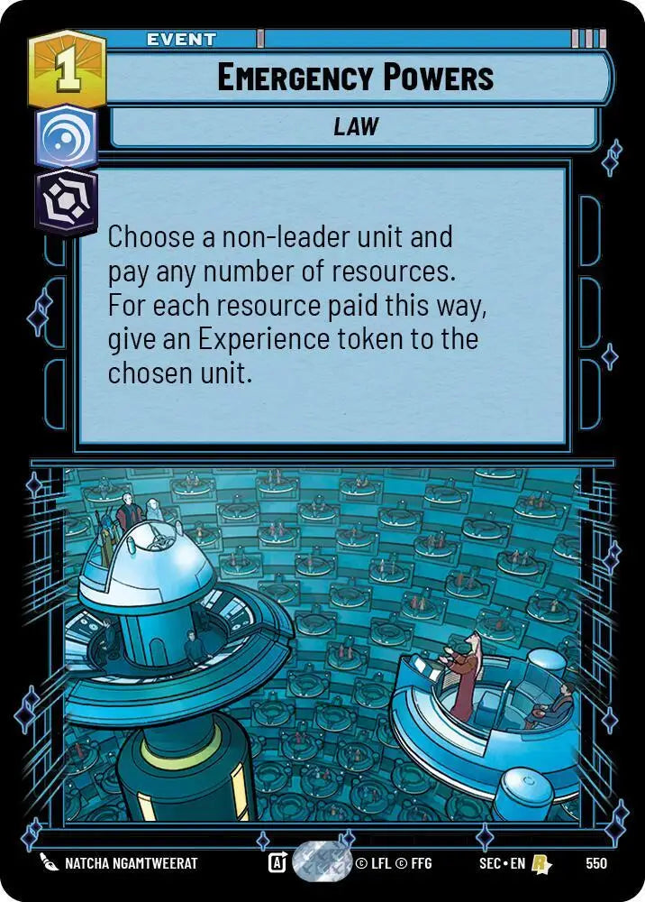 Emergency Powers (Foil) (550) [Secrets of Power]