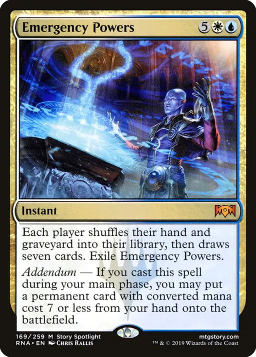 Emergency Powers [Ravnica Allegiance] - MTG Single