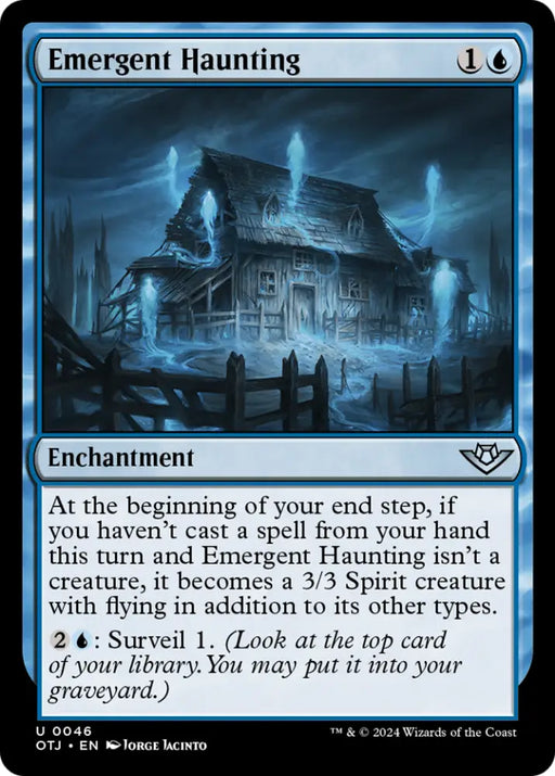 Emergent Haunting [Outlaws of Thunder Junction] - MTG Single