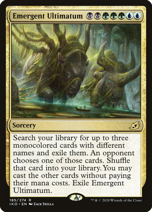 Emergent Ultimatum [Ikoria: Lair of Behemoths] - MTG Single