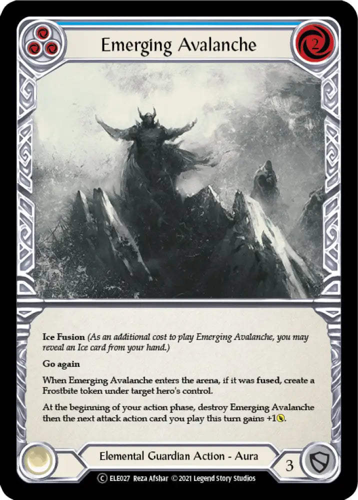 Emerging Avalanche (Blue) [Tales of Aria Unlimited] Unlimited Normal - Flesh And Blood Single