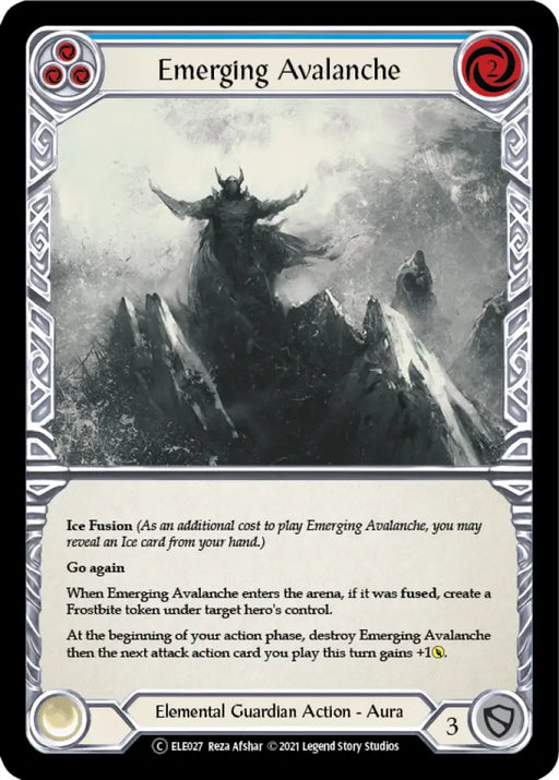 Emerging Avalanche (Blue) [Tales of Aria Unlimited] Unlimited Normal - Flesh And Blood Single