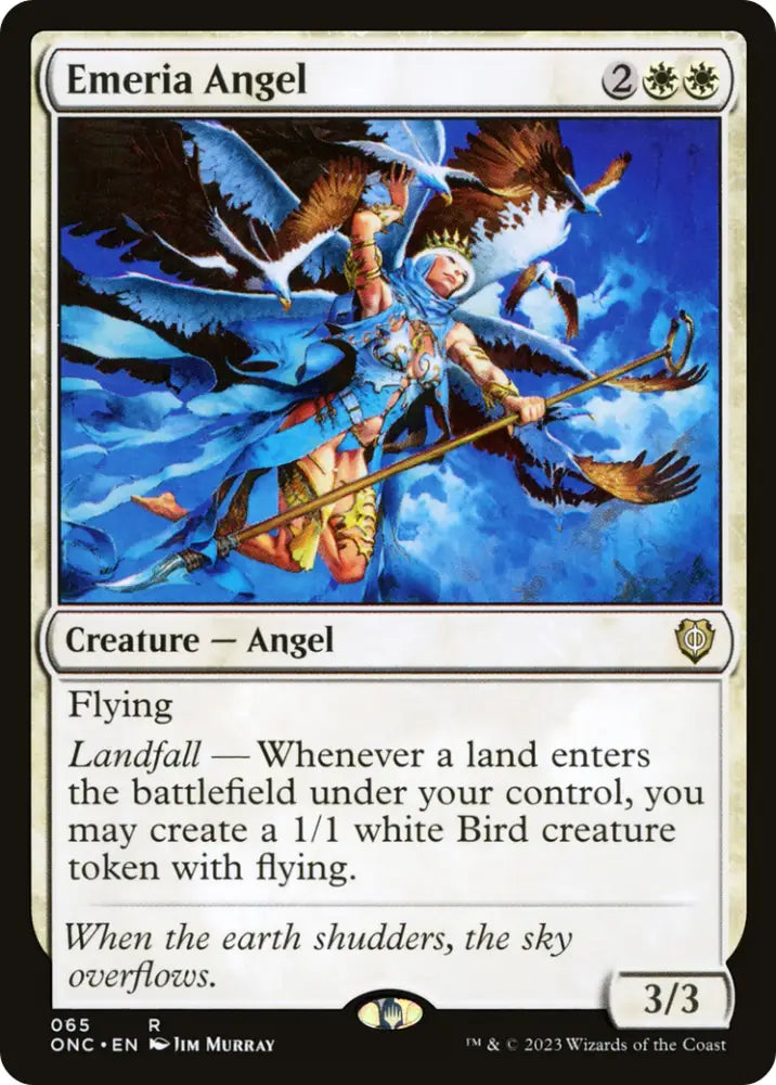 Emeria Angel [Phyrexia: All Will Be One Commander] - MTG Single