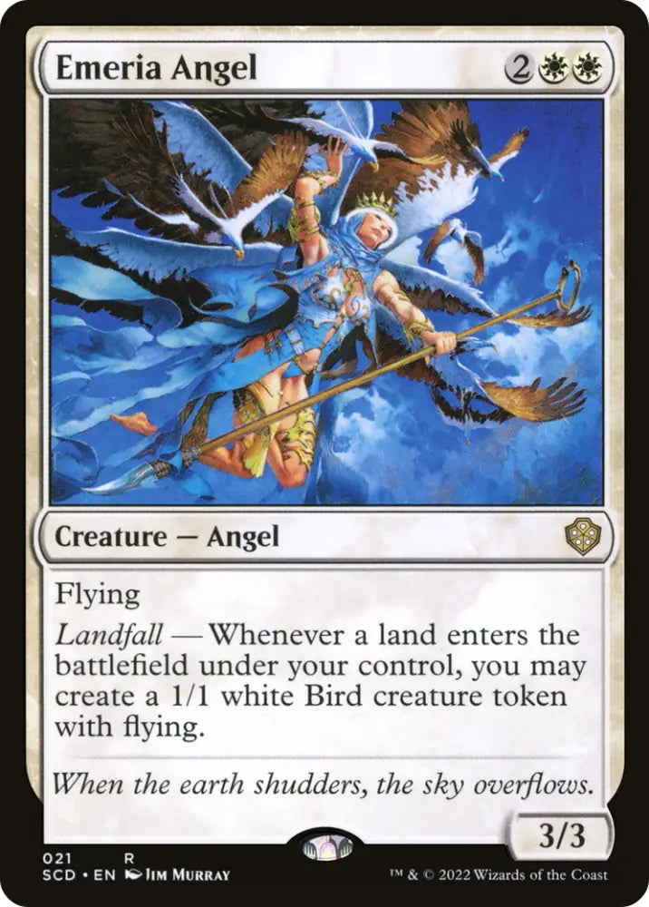 Emeria Angel [Starter Commander Decks] - MTG Single